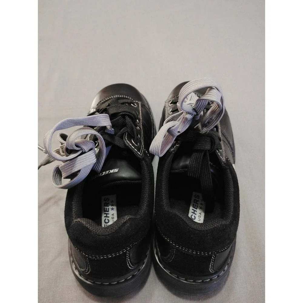 NWOB Skechers Men 8 John Deere Respected Swamper Black Slip-Ins Work Shoes 47665